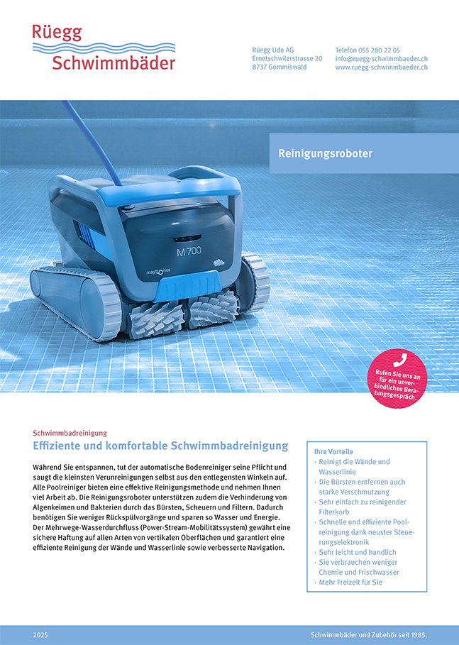 Preisliste Reinigungsroboter